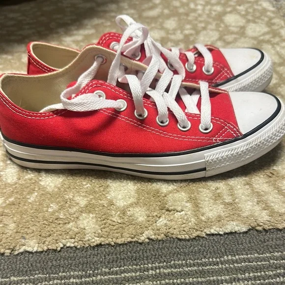 Converse Red Sneakers - Picture 4 of 5